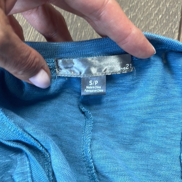 Forever 21 Blue Long Tank Summer Dress - Picture 5 of 5